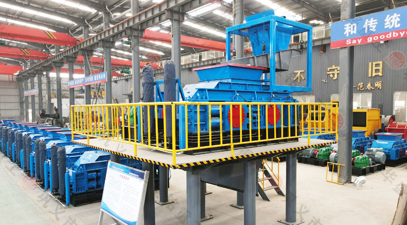 雙輥制砂機處理石灰石的產能和出砂率怎么樣?