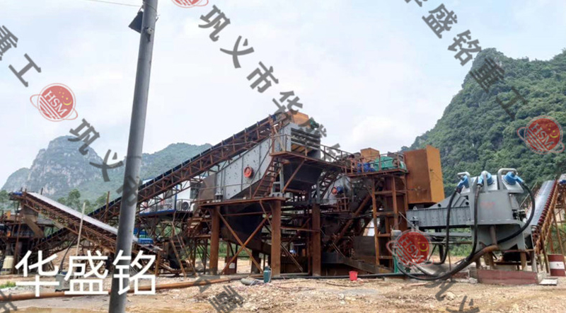 時產100噸石英石制砂機